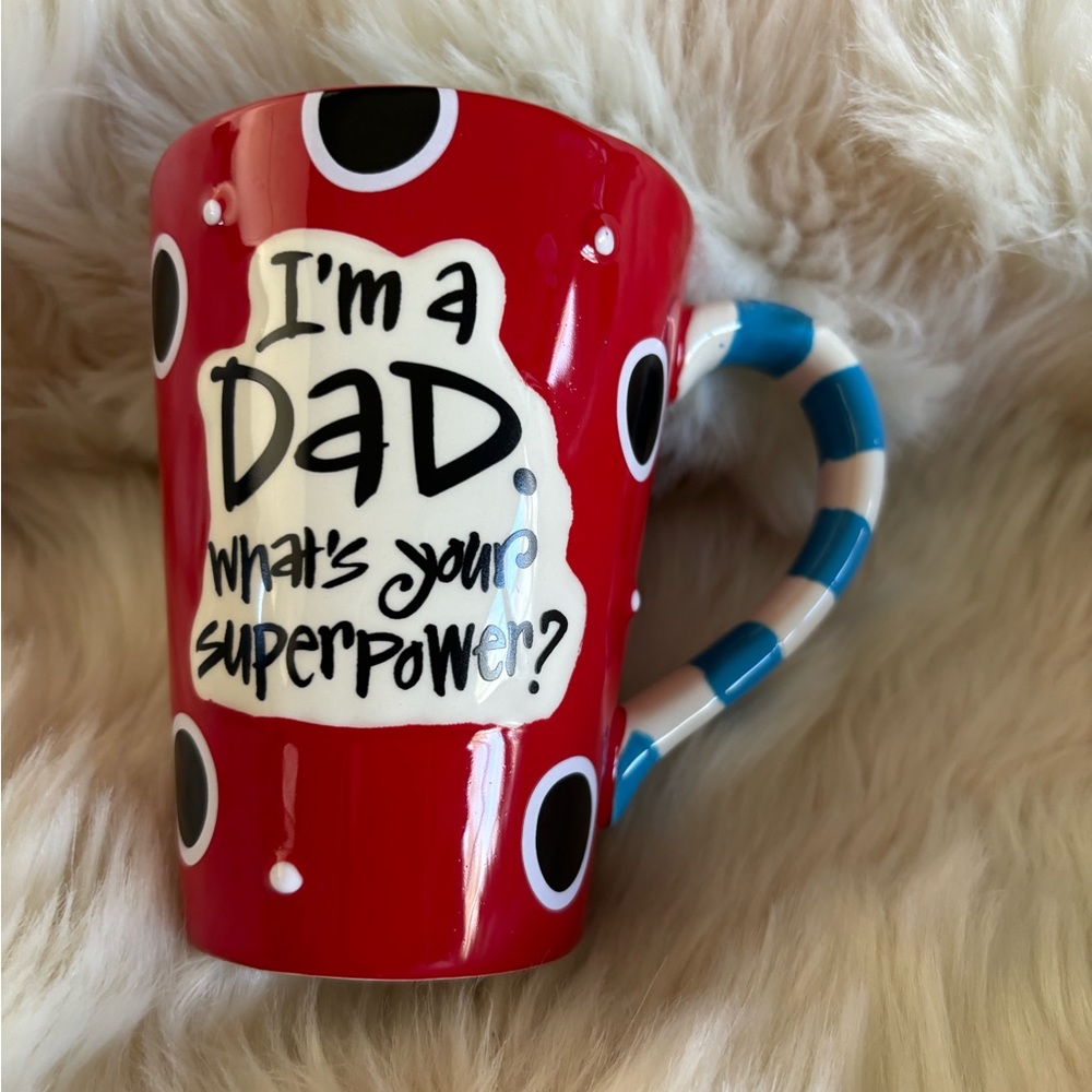 I'm a Dad Superpower 12 oz. Mug Ceramic